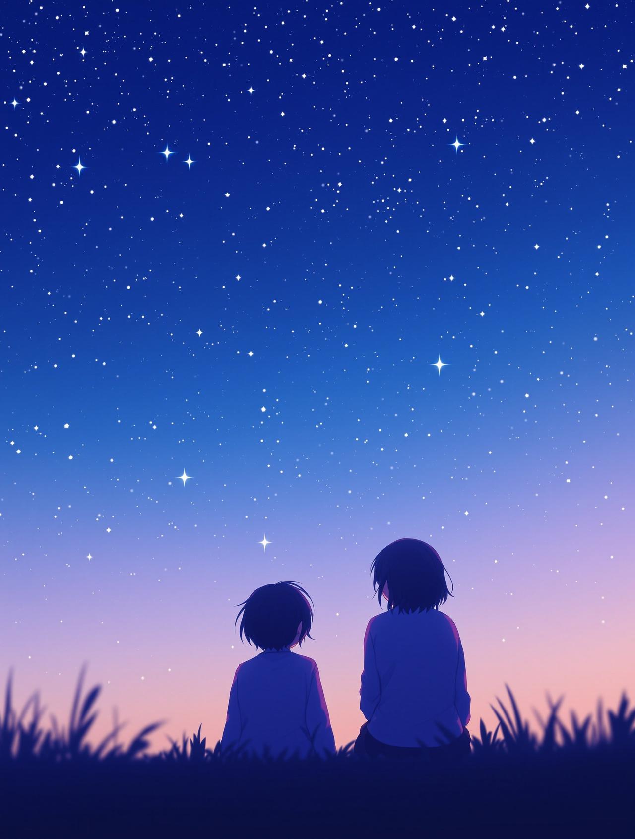 日语短句 - 星空下的约定